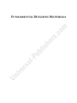 Fundamental Building Materials