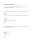 Chapter 3 Section 3.1 and 3.2 Angles in Standard Position