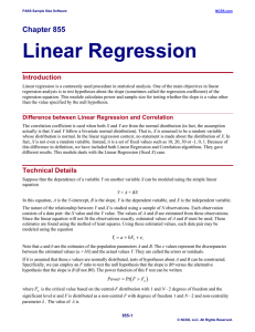 Linear Regression