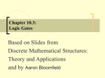 Chapter 10.3: Logic Gates