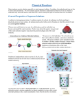 Gas-forming Reactions