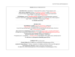 Iron B12 Folate and Hematopoiesis Anemia: decrease in Hgb and/or