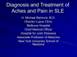 Diagnoses and Treatment of Aches and Pain in SLE