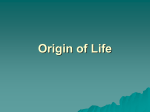 Origin of Life