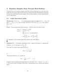 3 Random Samples from Normal Distributions