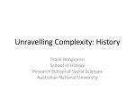 Unravelling Complexity: History