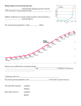 Human Impact on Ecosystems ppt notes. studied human population