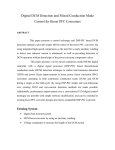 based discontinuous conduction mode (DCM) detection technique