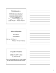 Stoichiometry