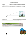 8.5 Angles of Elevation and Depression