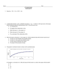 Name: Date: 8th Grade Review Benchmark #3 Solve for x. A