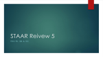 STAAR Reivew 5