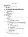 Marine Vertebrates: Lecture 3