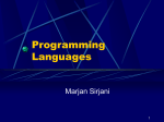 Programming Languages