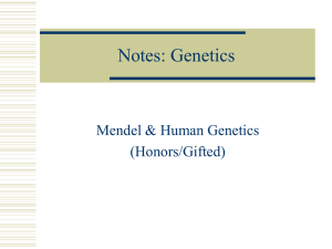 Unit 3: Genetics