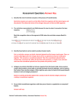 Assessment Questions Answer Key