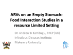 Taking ARV`s on an empty stomach