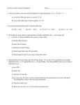 Z-Scores and the Normal Distribution