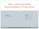 SAX: a Novel Symbolic Representation of Time Series