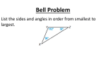 5.6 Inequalities in Two Triangles and Indirect Proof