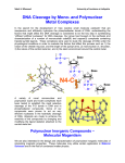 DNA Cleavage by Mono- and Polynuclear Metal Complexes