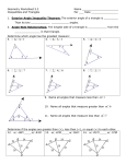 Geometry Worksheet 5