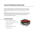 Internet Marketing Fundamentals