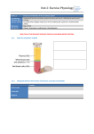 Unit 2: Exercise Physiology