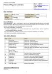 Practical Physical Chemistry