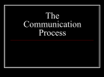 Communication Process