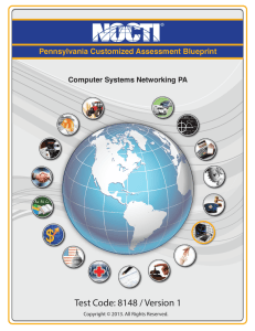 PA Blueprint- Computer Systems Networking PA 8148