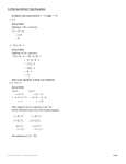 Evaluate each expression if x = –4 and y = –9. 2. SOLUTION