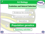 Evolution and Natural Selection