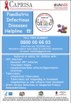 Paediatric Infectious Diseases Helpline