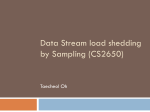 Load Shedding on queries of DSMS