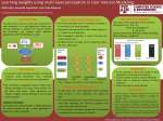 Learning Weights using Multi-Layer Perceptron in User Interest