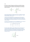 FETs You know how to make a NOT gate and a NAND gate using