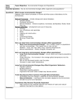 Environmental Changes Cornell Notes