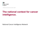 The cancer landscape - the national context