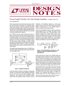 Power Supply Tracker Can Also Margin Supplies