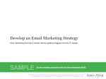 Develop an Email Marketing Strategy Storyboard - Info