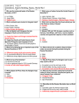 European History Unit Test - Brighten Academy​Middle School