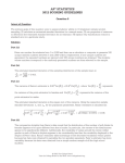 ap® statistics 2012 scoring guidelines - AP Central