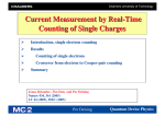 Current Measurement by Real-Time Counting of Single Charges