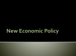 New Economic Policy