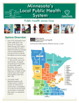 Minnesota`s Local Public Health System