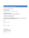 Lesson 1.4 Decision and looping structures File