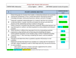 Orange Public Schools CCSS Curriculum CONTENT AREA