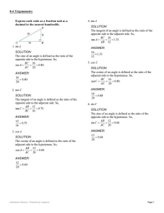 Express each ratio as a fraction and as a decimal to the nearest