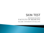 SKIN TEST